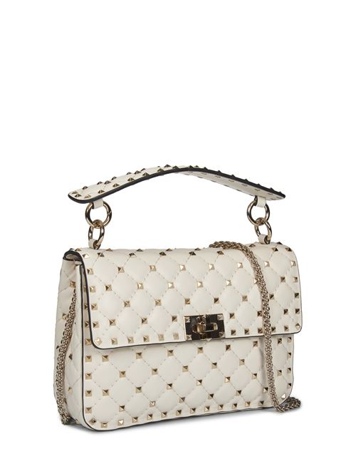 MEDIUM ROCKSTUD SPIKE BAG IN NAPPA VALENTINO GARAVANI | 4W0B0122NAPI16